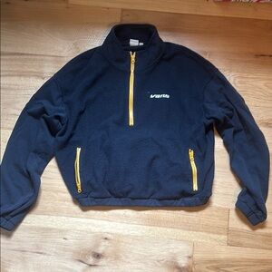 Vans Black Fleece with Yellow Zippers
